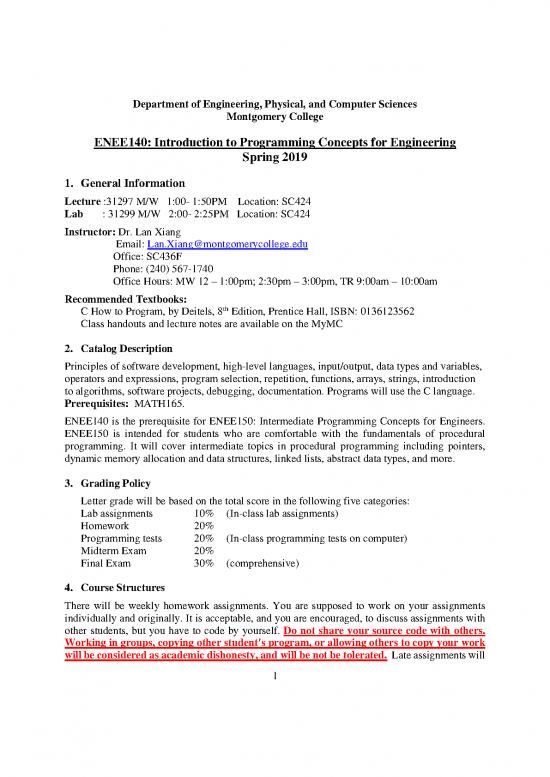 picture1_Programming Fundamentals Notes 191374 | Enee 140 Syllabus