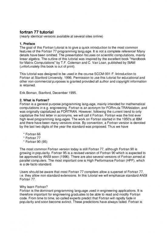 picture1_Fortran Programming Examples Pdf 191071 | Fortran 77 Tutorial