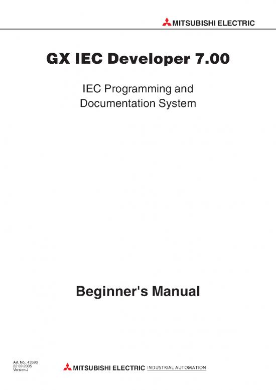 picture_The Art Of Programming Pdf 191278 | Gx Iec Developer V7 Beginners Manual