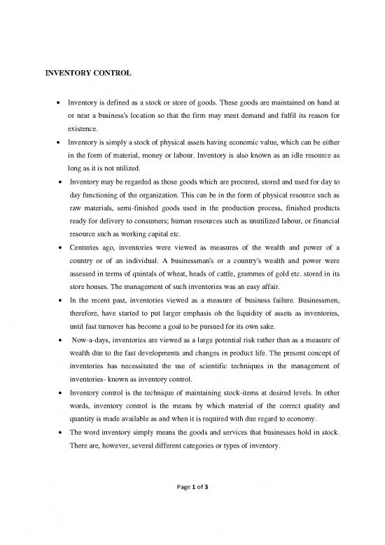 picture1_Printable Inventory Form 192431 | Introduction To Inventory Control