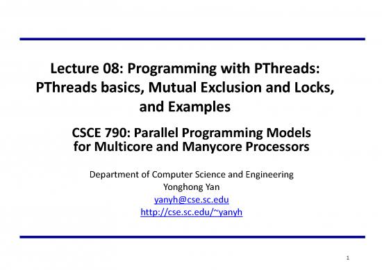 picture1_Computer Science Thesis Pdf 190462 | Lecture08 Pthreads