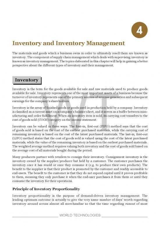 picture1_Inventory Management Pdf 192850 | Logistics Management Inventory