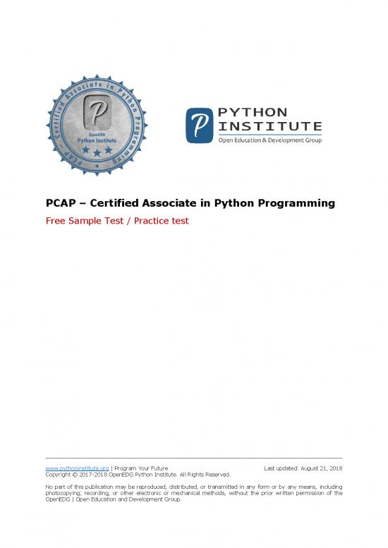 picture1_Python Practice Questions Pdf 190533 | Pcap Free Sample Test 1 Aug 21 2018 1