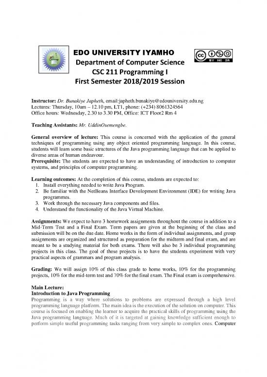picture Computer Science Thesis Pdf 190993 | Programming I   Ln Fs 20182019