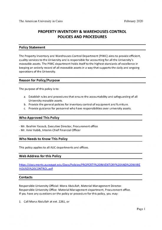 picture Inventory Pdf 192803 | Property Inventory And Warehouses Control