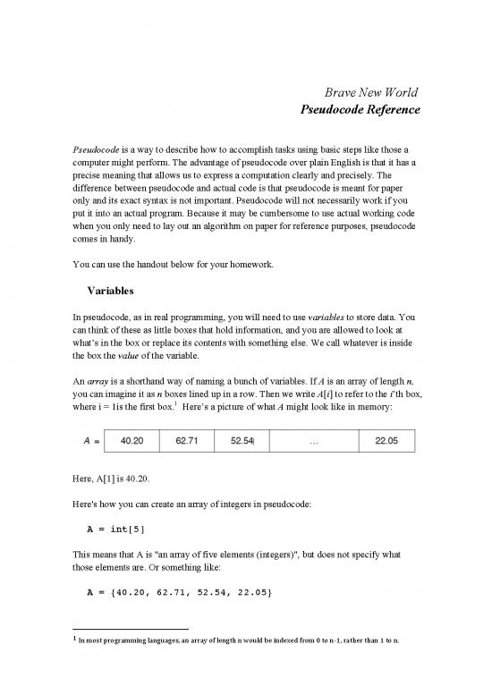picture_Steps In Computer Programming Pdf 192252 | Pseudocode Reference