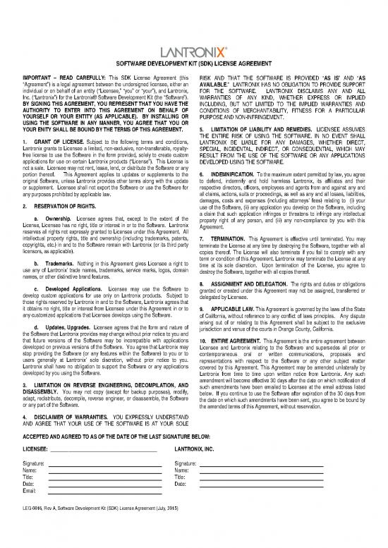 picture Software Development Agreement Pdf 192176 | Sdk License Agreement