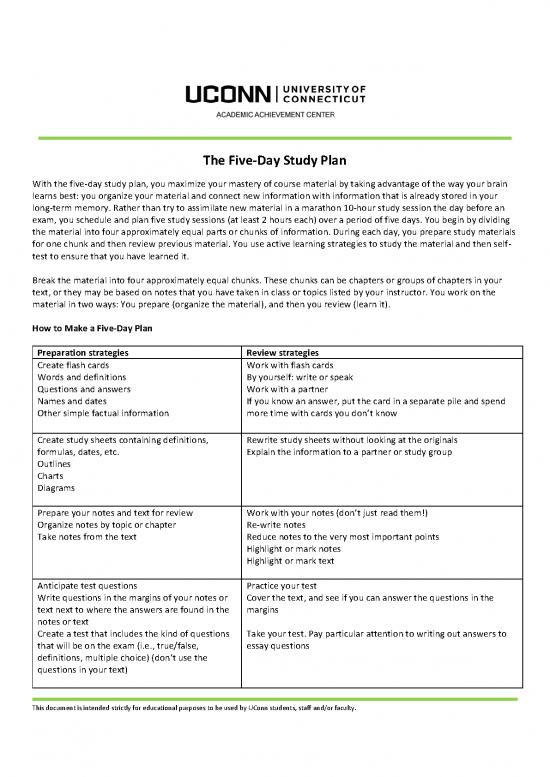 study-schedule-pdf-192909-the-five-day-study-plan