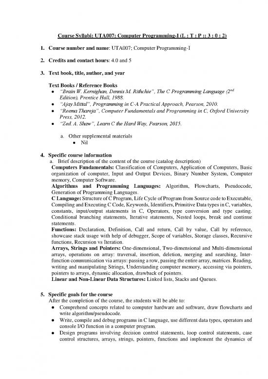 picture Computer Programming Book Pdf 191659 | Uta007