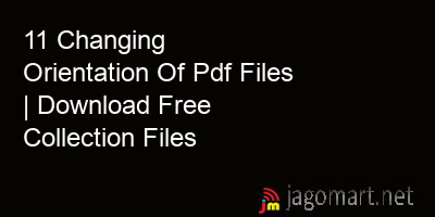 picture 11 Changing Orientation Of Pdf Files | Download Free Collection Files