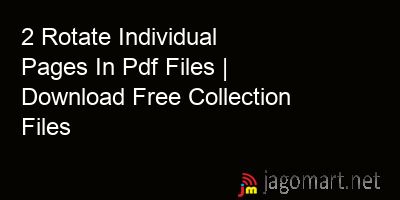 picture 2 Rotate Individual Pages In Pdf Files | Download Free Collection Files