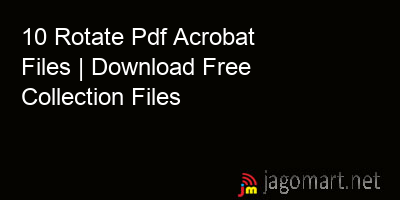picture 10 Rotate Pdf Acrobat Files | Download Free Collection Files