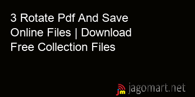 picture 3 Rotate Pdf And Save Online Files | Download Free Collection Files