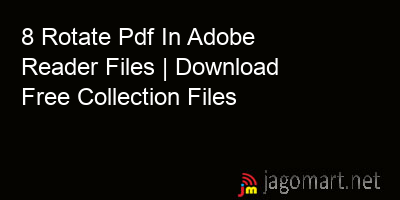 picture 8 Rotate Pdf In Adobe Reader Files | Download Free Collection Files