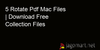 picture 5 Rotate Pdf Mac Files | Download Free Collection Files