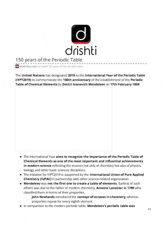 picture Pdf Printable Periodic Table 195611 | 150 Years Of The Periodic Table