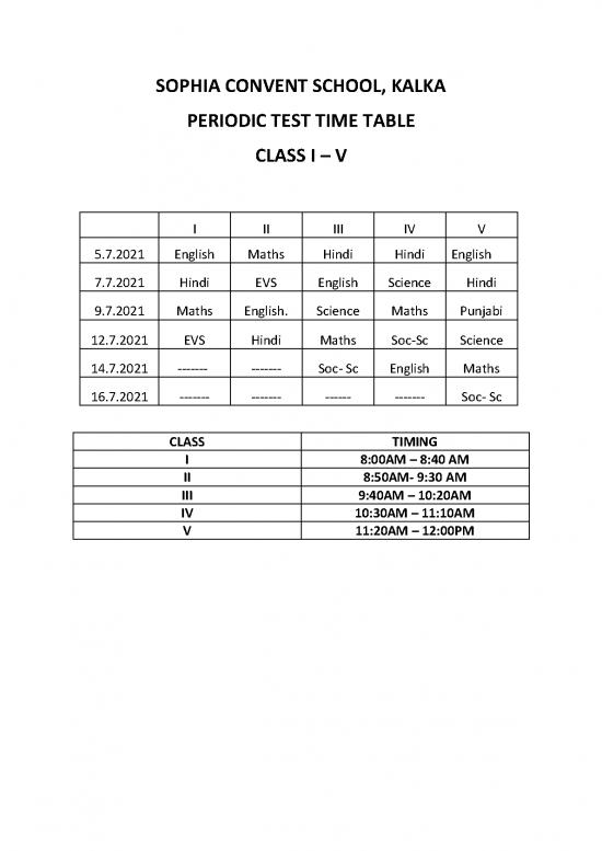 picture Pdf Printable Periodic Table 195117 | 1622287175timetable1to5