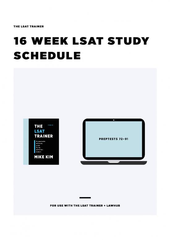 picture Work Schedule Template Pdf 193936 | 16 Week Trainer And Lawhub Study Schedule