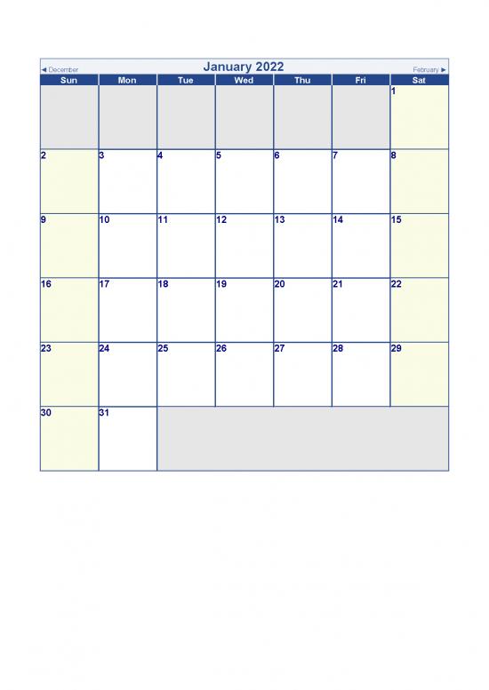 picture_2022 Monthly Calendar Specialist Clerk