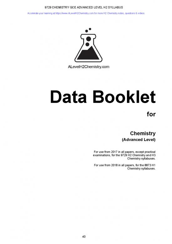 picture1_9729 Data Booklet For Jc A Level H1 H2 H3 Chemistry Syllabuses Original