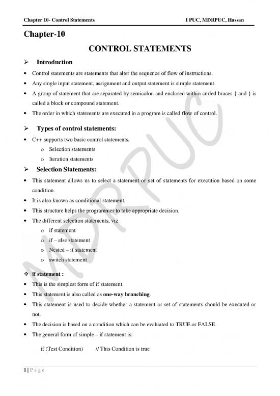 picture1_Chapter 10 Control Statements1