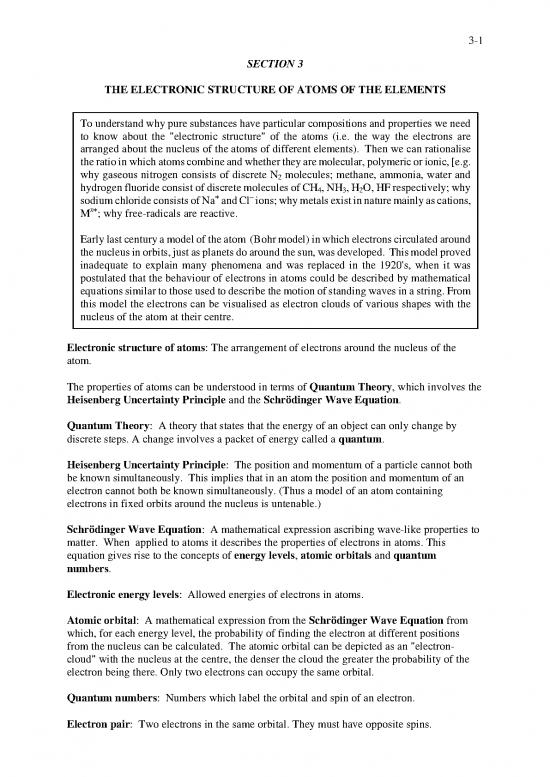 picture Electronic Configuration Of Elements Pdf 195528 | Electronic Structure Of Atoms