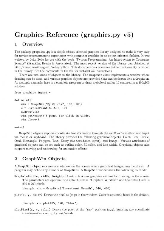 picture Python Reference Book Pdf 194762 | Graphics