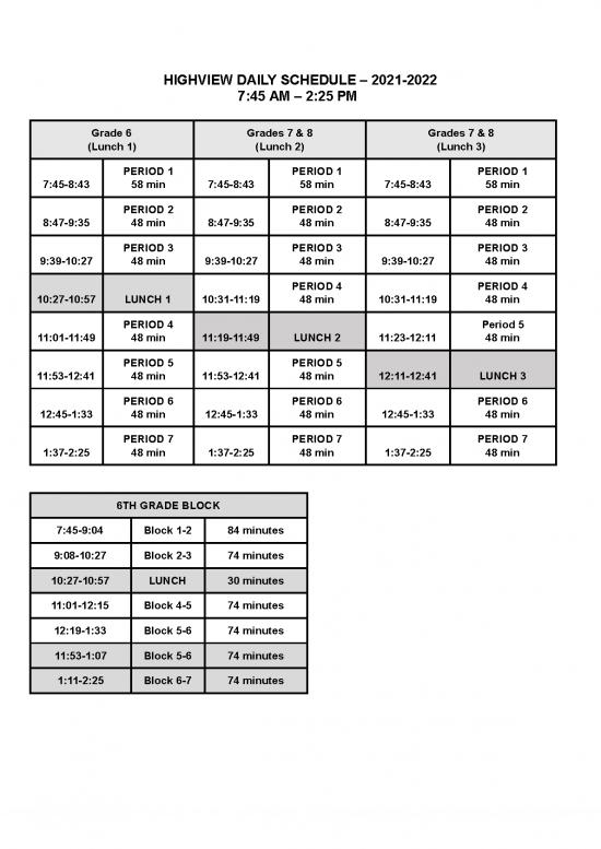 picture_Highview Daily Schedule 21 22