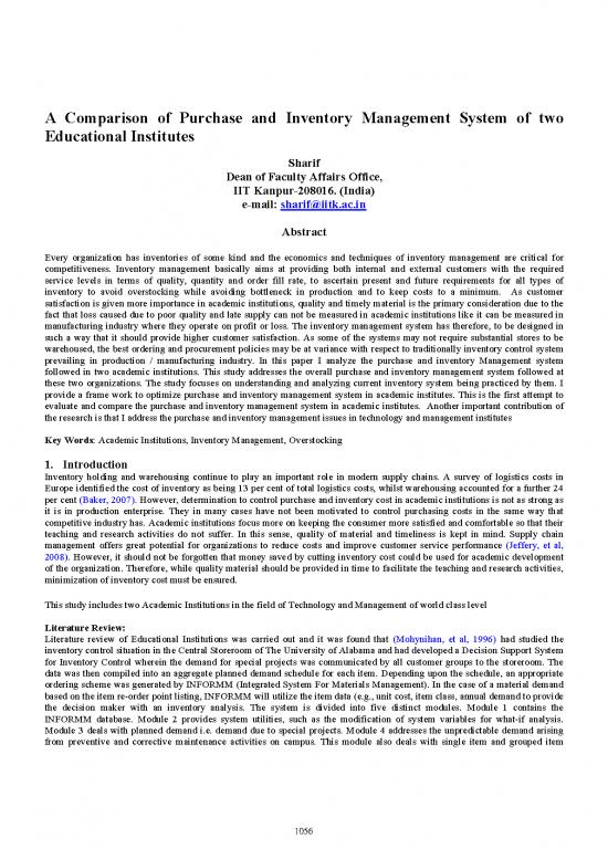 picture Inventory Management Pdf 194494 | Ieom163