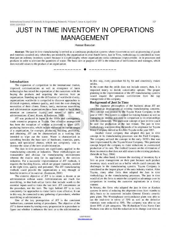 picture Inventory Management Pdf 194310 | Just In Time Inventory In Operations Management
