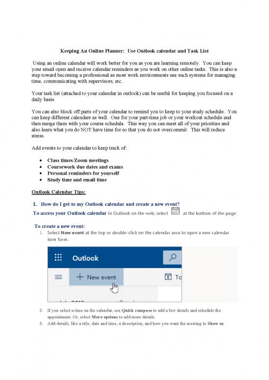 picture1_Work Schedule Template Pdf 193002 | Outlook Calendar Tips