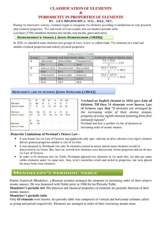 picture1_Pdf Printable Periodic Table 194874 | Periodic Classification Of Elements Class X Science