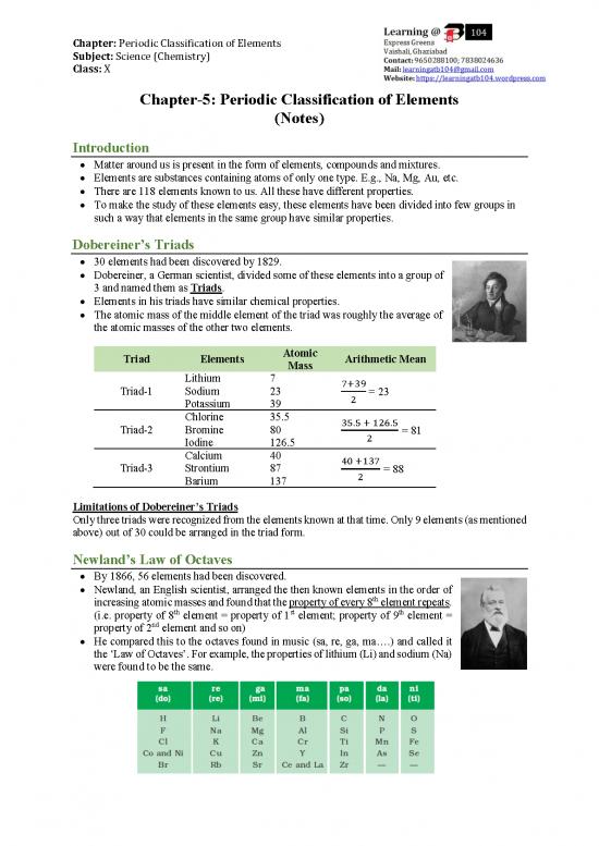 picture1_Periodic Classification Of Elements Notes