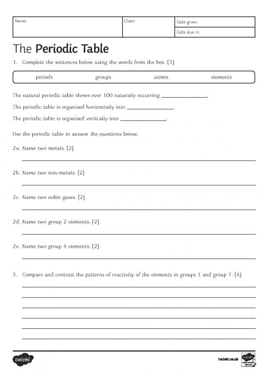 picture1_Pdf Printable Periodic Table 195358 | Periodic Table Activity 1
