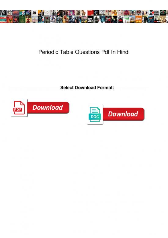 picture Pdf Printable Periodic Table 195275 | Periodic Table Questions Pdf In Hindi