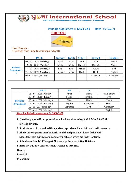 picture Pdf Printable Periodic Table 195118 | Perodic Assessment 1  Exam Time  Table