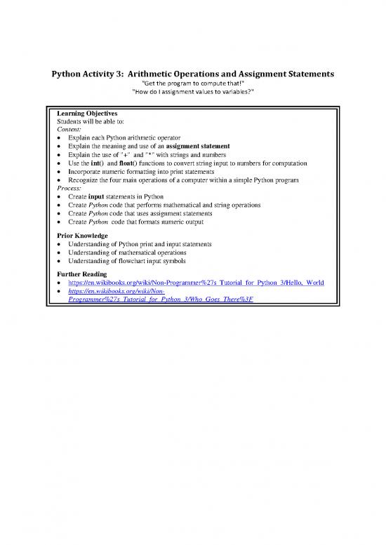picture1_Python Assignment Pdf 194562 | Py 03 Thonny Arithmetic
