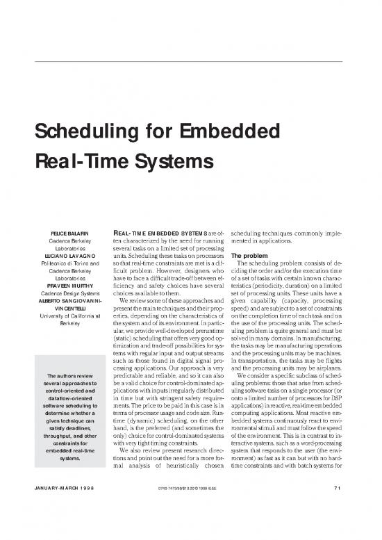 picture Scheduling Pdf 193792 | Rt Embedded Scheduling