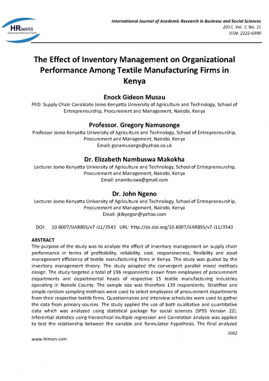 picture_Inventory Management Pdf 194454 | The Effect Of Inventory Management On Organizational Performance Among Textile Manufacturing Firms In Kenya