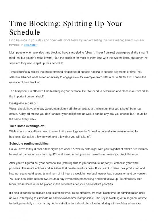 picture1_Time Blocking Template Pdf 193639 | Time Blocking