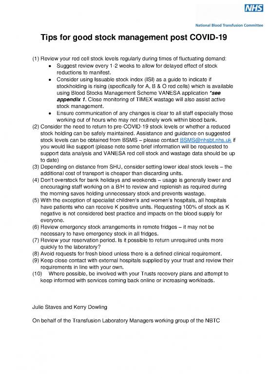 picture Stock Management Pdf 194843 | Tips For Good Stock Management Post Covid