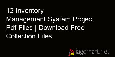 picture 12 Inventory Management System Project Pdf Files | Download Free Collection Files