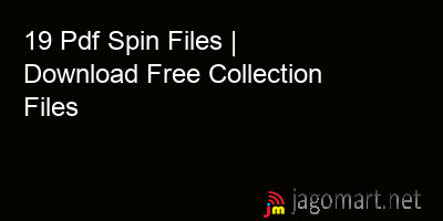 picture 19 Pdf Spin Files | Download Free Collection Files