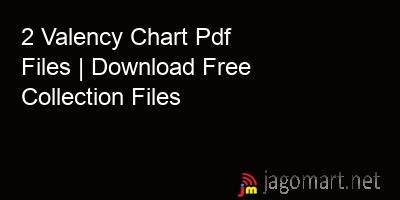 picture 2 Valency Chart Pdf Files | Download Free Collection Files