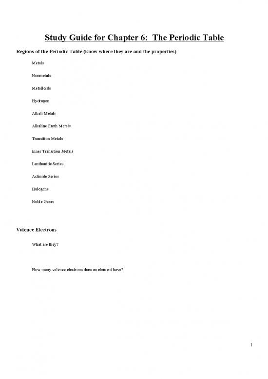 picture Pdf Printable Periodic Table 195812 | 2016 17 Studyguide Ch6 Test Pt Jc