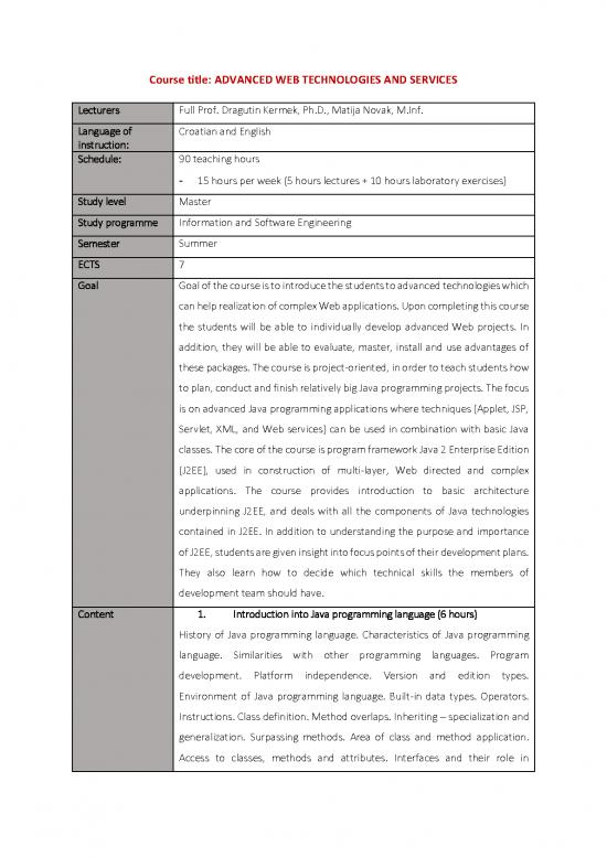 picture Advanced Web Programming Pdf 197588 | Advanced Web Techologies And Services