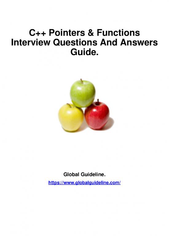 picture_Pdf Job Interview 197618 | C Pointers  Functions Interview Questions And Answers 1182