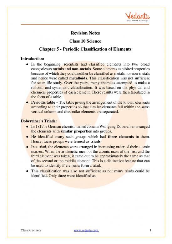 picture1_Pdf Printable Periodic Table 195998 | Cbse Class 10 Science Notes Chapter 5 Periodic Classification Of Elements