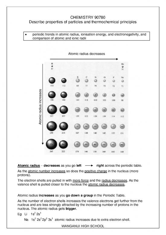 picture Pdf Printable Periodic Table 195810 | Che 90780  Periodictrends Revision
