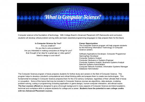 picture Computer Science Thesis Pdf 196732 | Computer Science Course Info 2021 2022